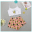 Pijama Cropped Estampado