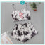 Pijama Cropped Estampado