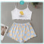 Pijama Cropped Estampado